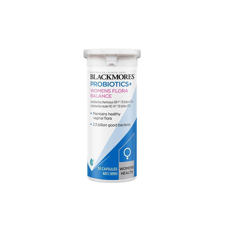 Blackmores Probiotics+ Womens Flora Balance - 30 Capsules