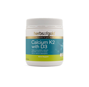 compare product Herbs of Gold Calcium k2+vita d3 - 30 Tablets
