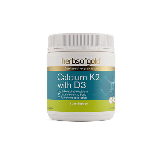 Herbs of Gold Calcium k2+vita d3 180
