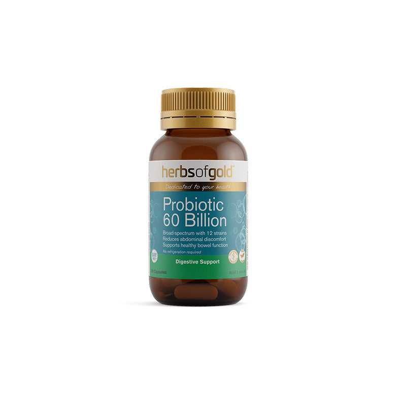 Herbs of Gold Probiotic 60 Billion 60 Capsules