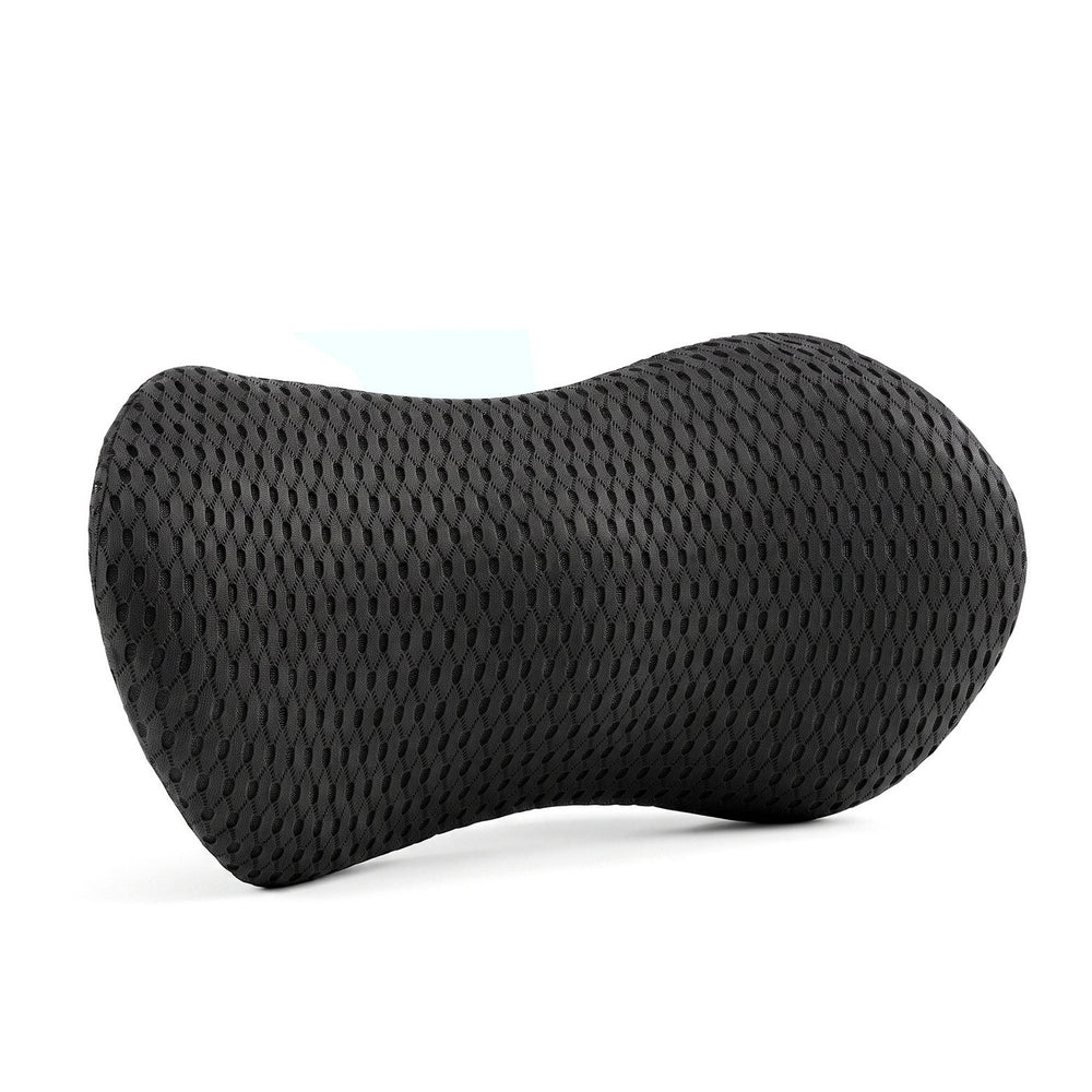 Artiss Lumbar Support Pillow for Office Chair and Car Ergonomic Memory Foam Lumbar Pillow for Lower Back, Breathable Back Support Pillow for Car Seat, Bed and Recliner