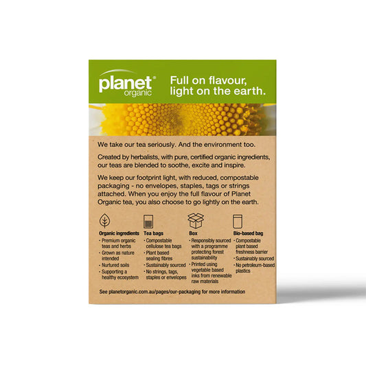 Planet Organic Herbal Chamomile 25 Compostable Tea Bags (20g)