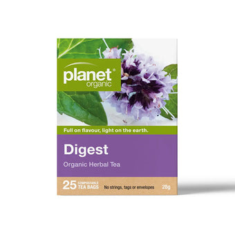 compare product Planet Organic Herbal digest 25 tea bags