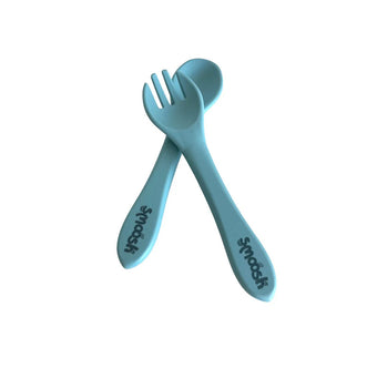 compare product Smoosh Fork and Spoon Set