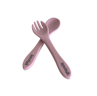 compare product Smoosh Fork and Spoon Set