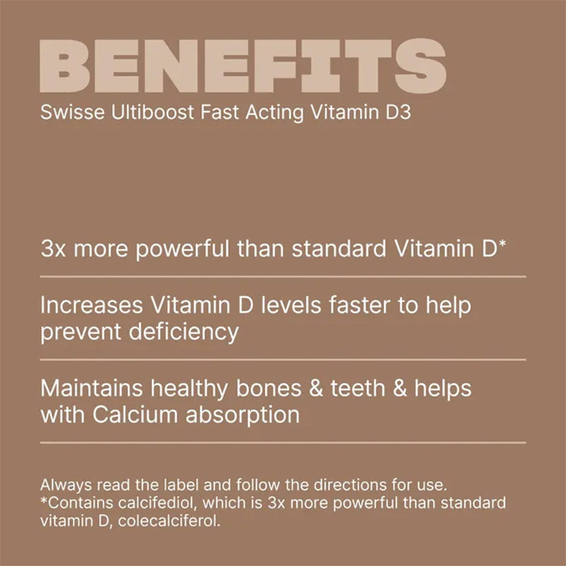 Swisse Fast acting Vitamin D3