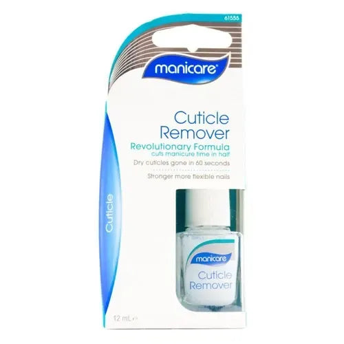 3x Manicare 12ml Cuticle Remover Flexible Nail Manicure Pedicure Grooming, White